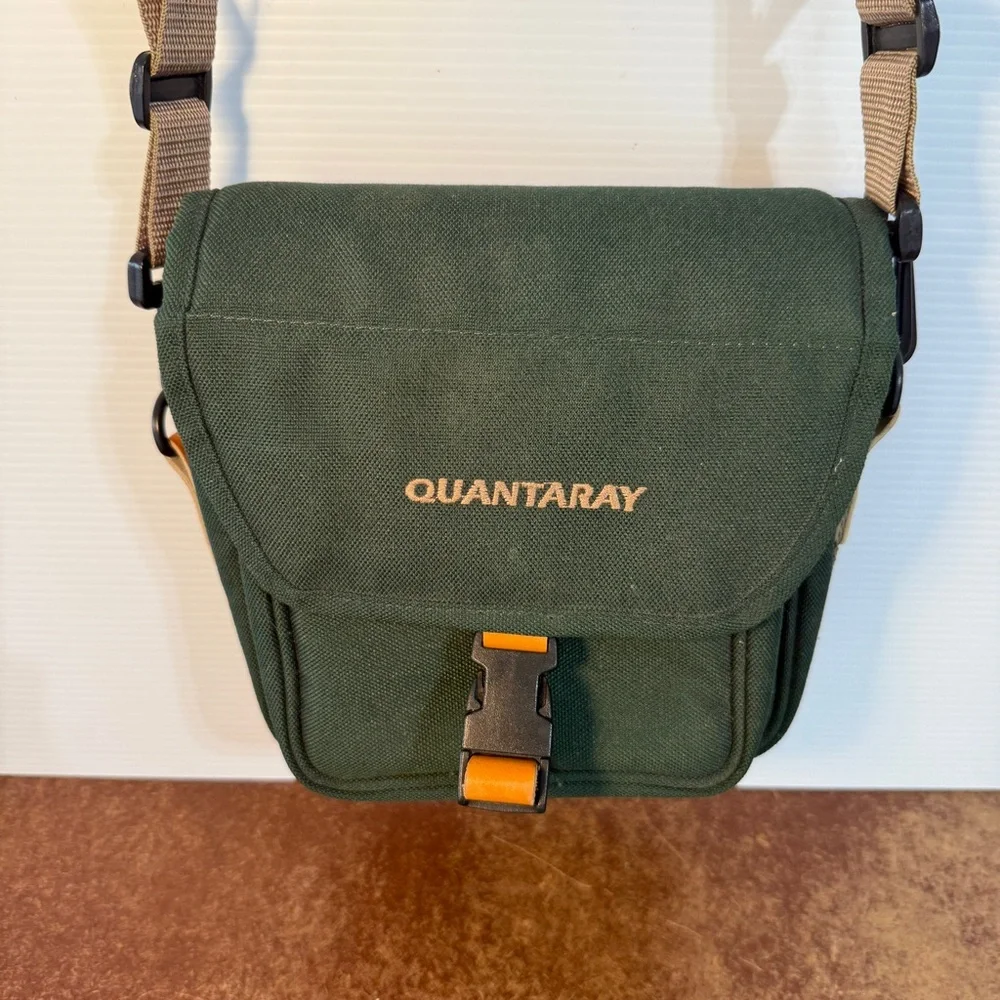 QUANTARAY Shoulder strap green Pro Travel CAMERA/LENS BAG‎